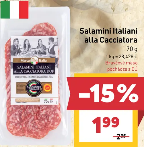 Salamini italiani alla Cacciatora