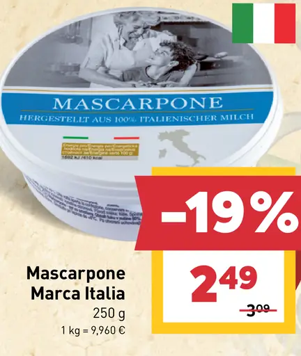 Mascarpone Marca Italia