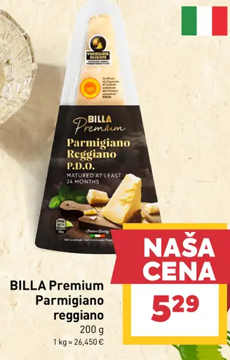 BILLA Premium Parmigiano reggiano