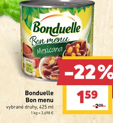 Bonduelle Bon menu
