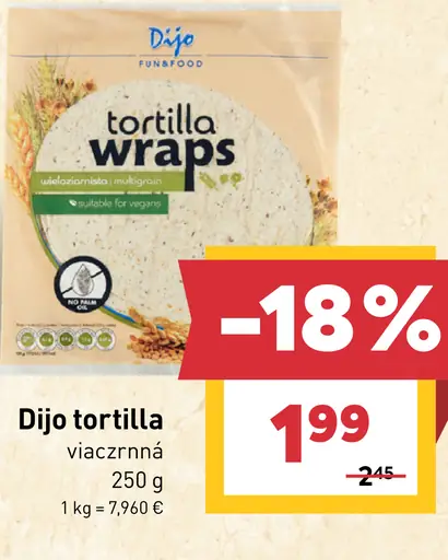 Dijo tortilla viaczrnná