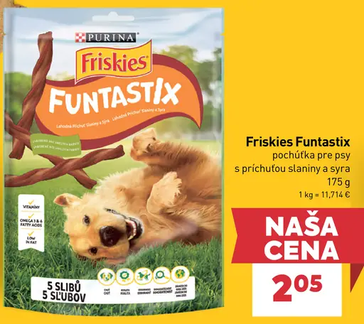 Friskies Funtastix krmivo pre psov
