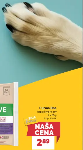 Purina One kapsičky pre psy