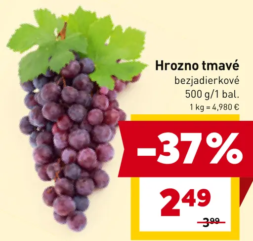 Hrozno tmavé bezjadierkové