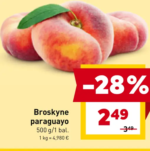 Broskyne paraguayo