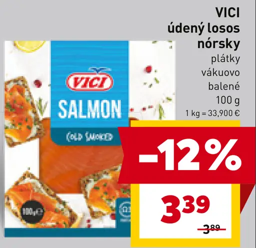 VICI údený losos nórsky