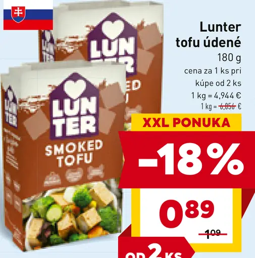 Lunter Tofu údené