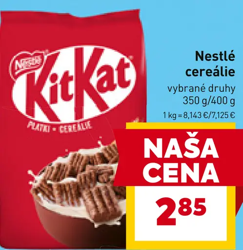 Nestlé cereálie