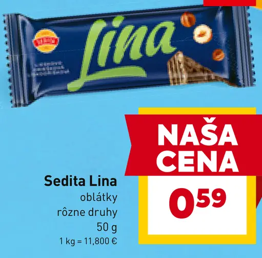 Sedita Lina oblátky