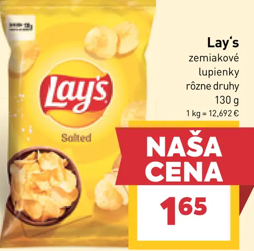 Lay's zemiakové lupienky