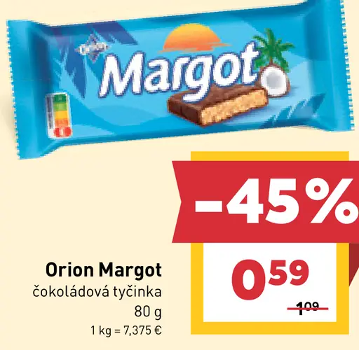 Orion Margot čokoládová tyčinka