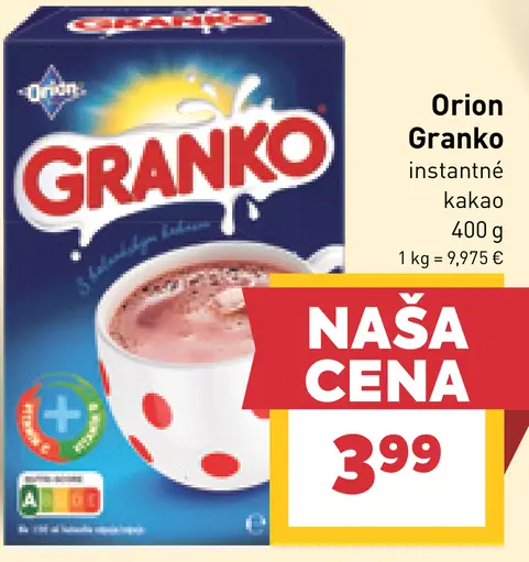 Orion Granko instantné kakao
