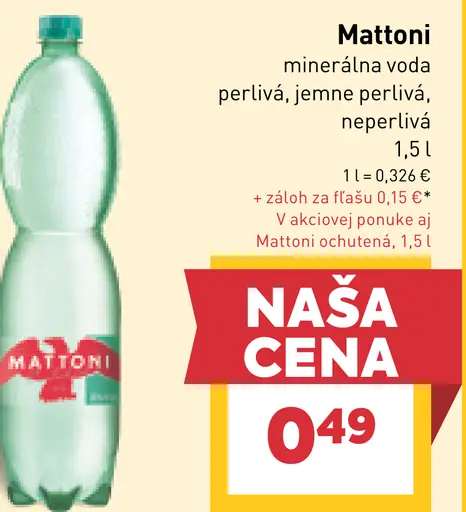 Mattoni Minerálna voda
