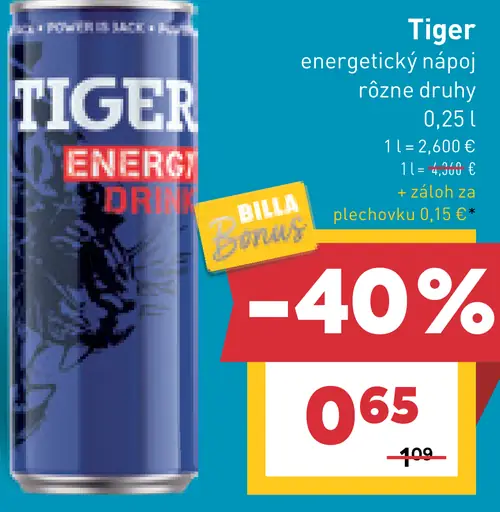 Tiger Energetický nápoj