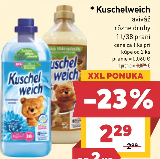Kuschelweich aviváž