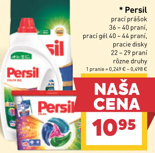 Persil prací prášok
