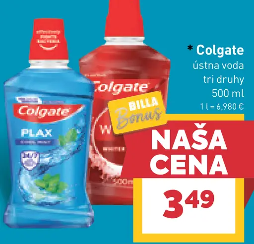 Colgate ústna voda