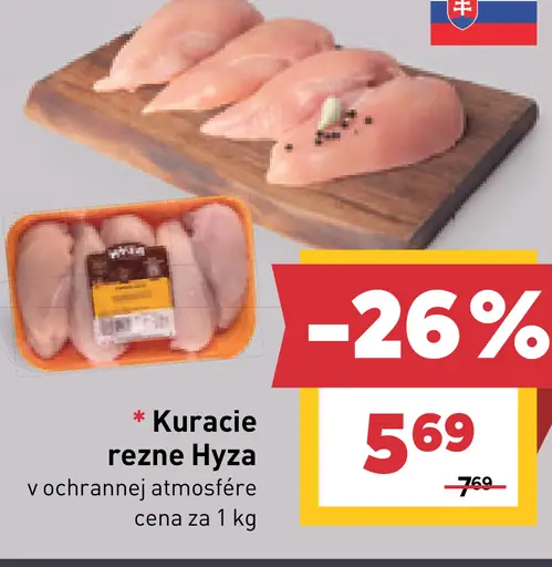 Hyza Kuracie rezne
