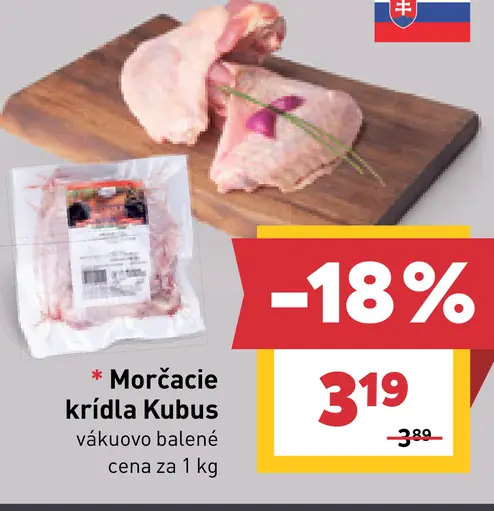 Morčacie krídla Kubus