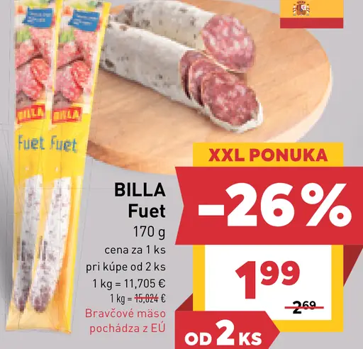 BILLA Fuet