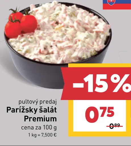 Parížsky šalát Premium
