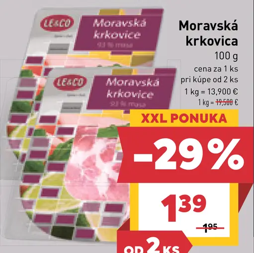 LE & CO Moravská krkovica