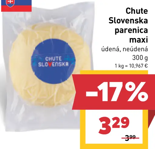 Chute Slovenska parenica maxi