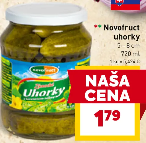 Novofruct Uhorky
