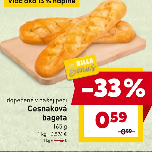Cesnaková bageta