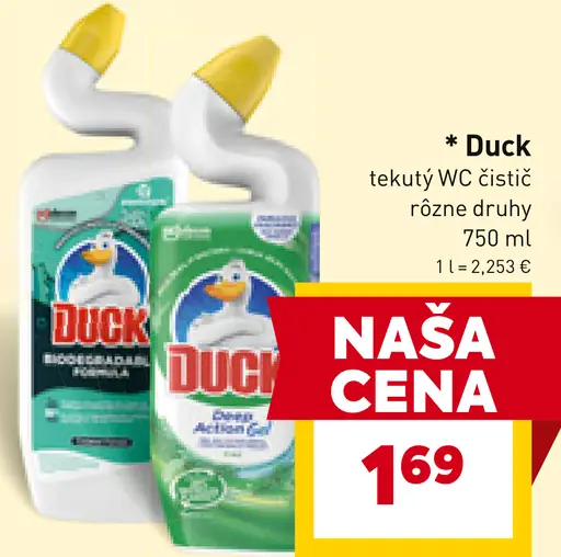 Duck WC čistič