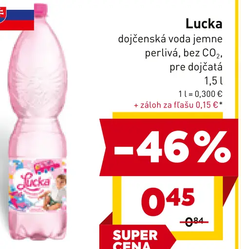 Lucka dojčenská voda