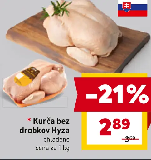 Kurča bez drobkov Hyza