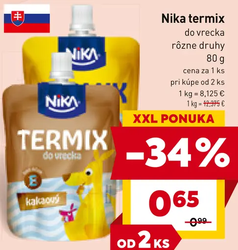Nika termix do vrecka