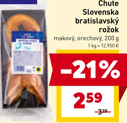 Chute Slovenska bratislavský rožok