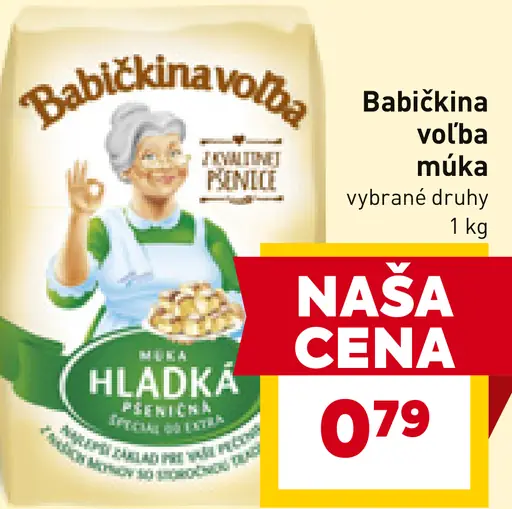 Babičkina voľba Múka hladká
