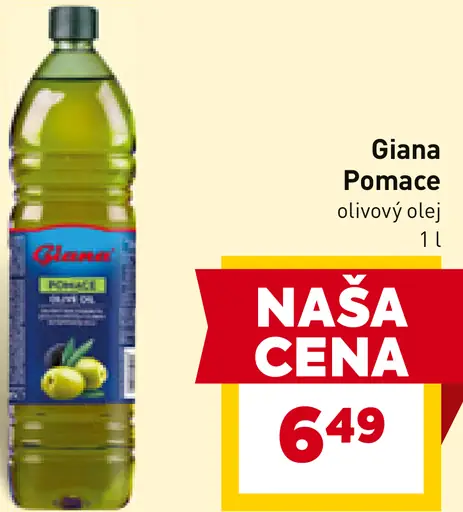 Giana olej Pomace