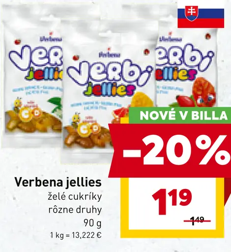 Verbena jellies