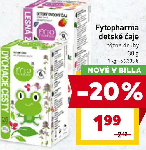 Fytopharma detské čaje