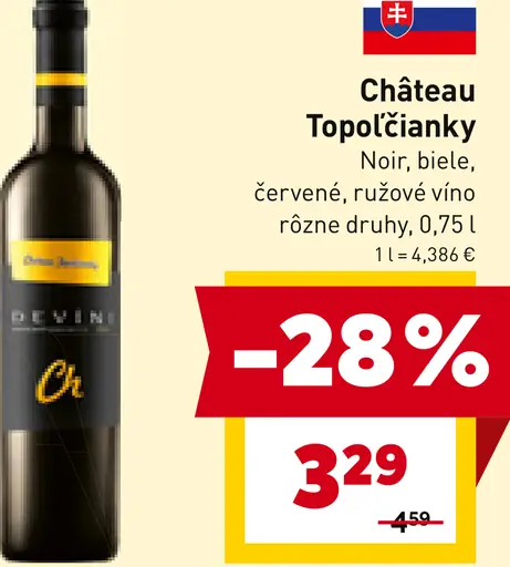 Château Topoľčianky víno