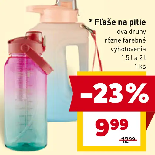 Fľaše na pitie