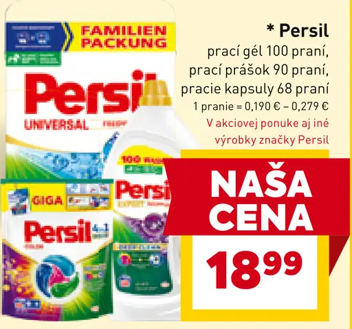 Persil prací gél