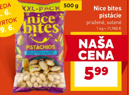 Nice bites pistácie