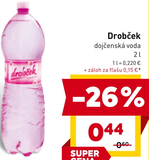 Drobček Dojčenská voda