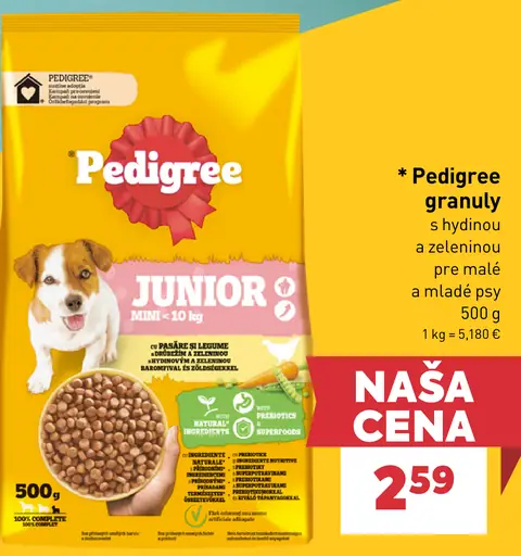 Pedigree granuly