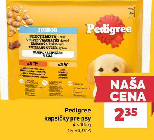 Pedigree kapsičky