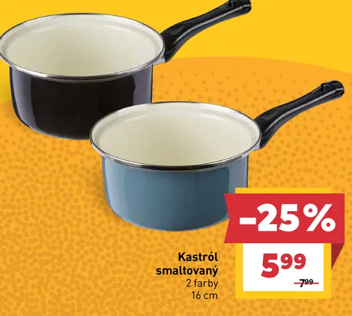 Kastról smaltovaný