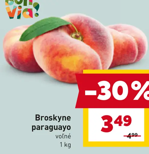 Bon Via Broskyne paraguayo