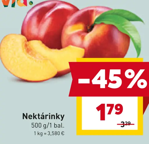 Bon Via Nektárinky