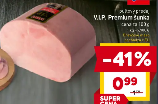 V.I.P. Premium šunka