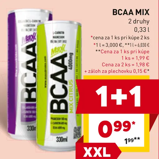 BCAA MIX 2 druhy